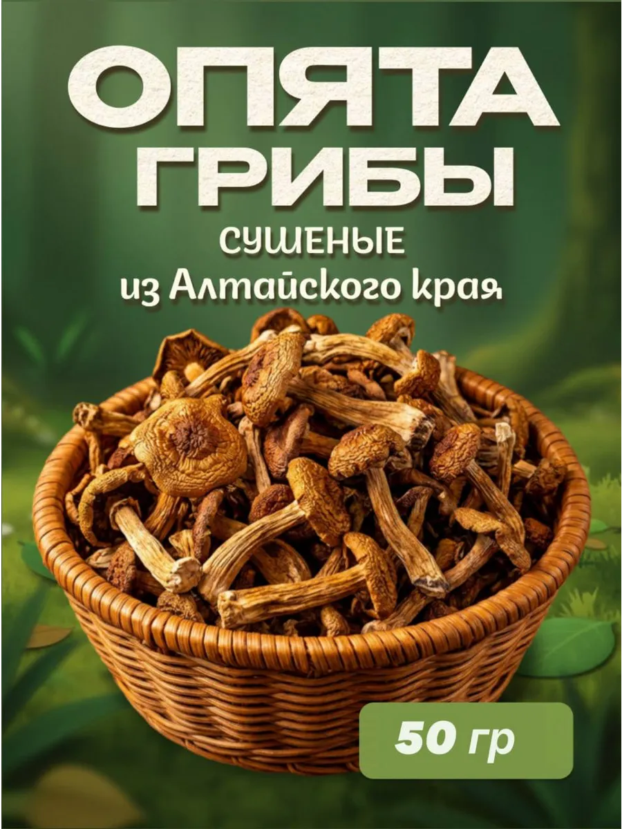 Опята грибы сушеные 50гр